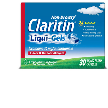 Claritin Liqui-Gels Capsules 24-Hour